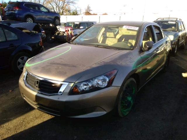 1HGCP26369A064669 - 2009 HONDA ACCORD LX GOLD photo 2