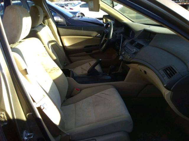 1HGCP26369A064669 - 2009 HONDA ACCORD LX GOLD photo 5