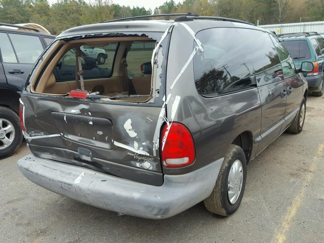 2P4GP2435VR125496 - 1997 PLYMOUTH GRAND VOYA GRAY photo 4