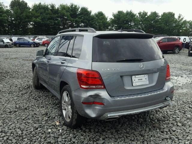 WDCGG8JB7DG155693 - 2013 MERCEDES-BENZ GLK 350 4M GRAY photo 3