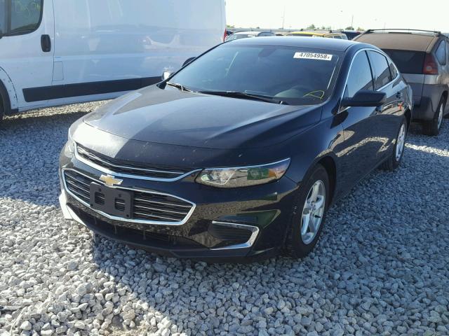 1G1ZB5ST1HF162436 - 2017 CHEVROLET MALIBU LS 黑色 照片 2