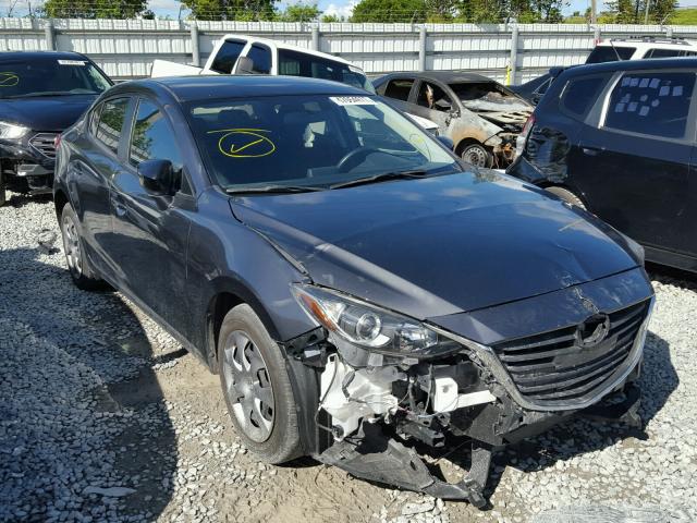 JM1BM1T79F1263456 - 2015 MAZDA 3 SV GRAY photo 1