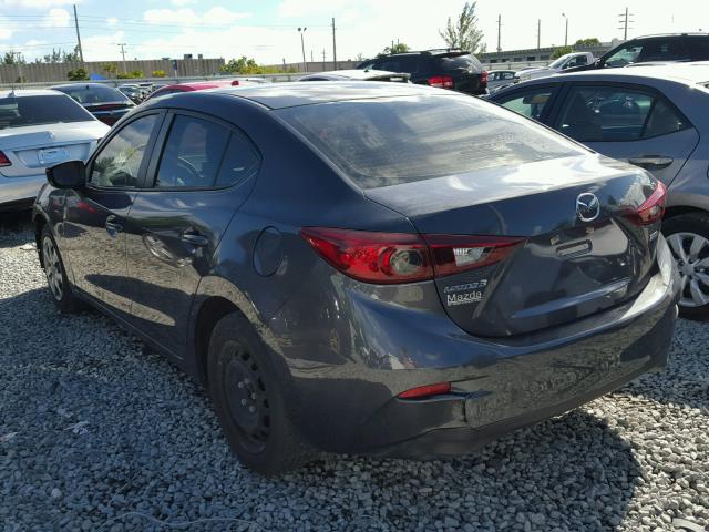 JM1BM1T79F1263456 - 2015 MAZDA 3 SV GRAY photo 3