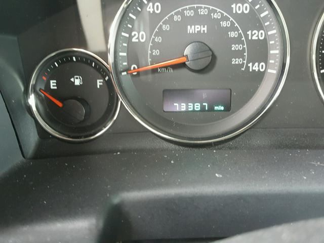 1J8HG58P97C609232 - 2007 JEEP COMMANDER Qəhvəyi foto 8