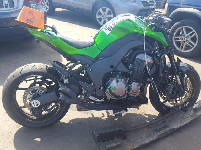 JKAZRCG12FA006148 - 2015 KAWASAKI ZR1000 G GREEN photo 5