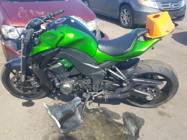 JKAZRCG12FA006148 - 2015 KAWASAKI ZR1000 G GREEN photo 6