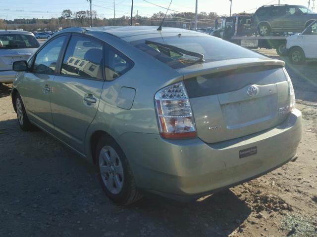 JTDKB20U163179318 - 2006 TOYOTA PRIUS GREEN photo 3