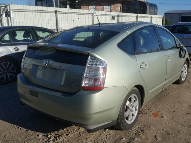 JTDKB20U163179318 - 2006 TOYOTA PRIUS GREEN photo 4