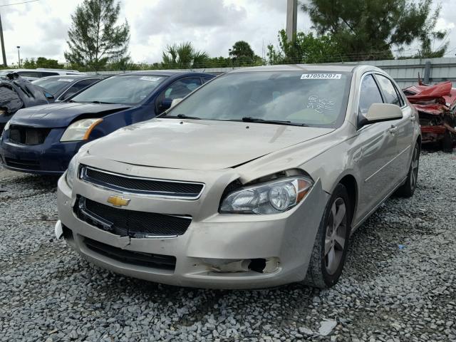 1G1ZC5EU1BF140865 - 2011 CHEVROLET MALIBU 1LT BEIGE photo 2