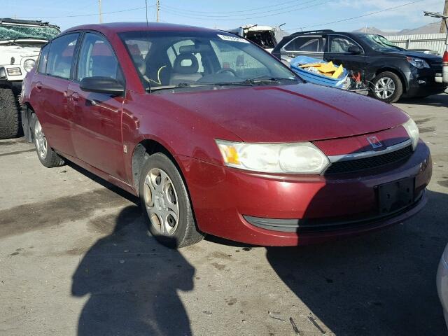 1G8AJ52FX4Z151567 - 2004 SATURN ION LEVEL RED photo 1