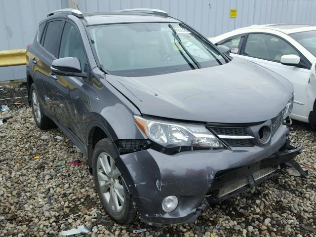 2T3DFREV3EW205887 - 2014 TOYOTA RAV4 LIMIT GRAY photo 1