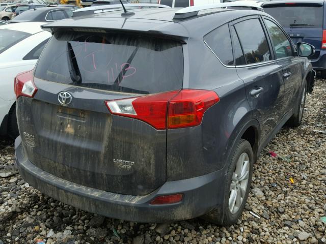 2T3DFREV3EW205887 - 2014 TOYOTA RAV4 LIMIT GRAY photo 4