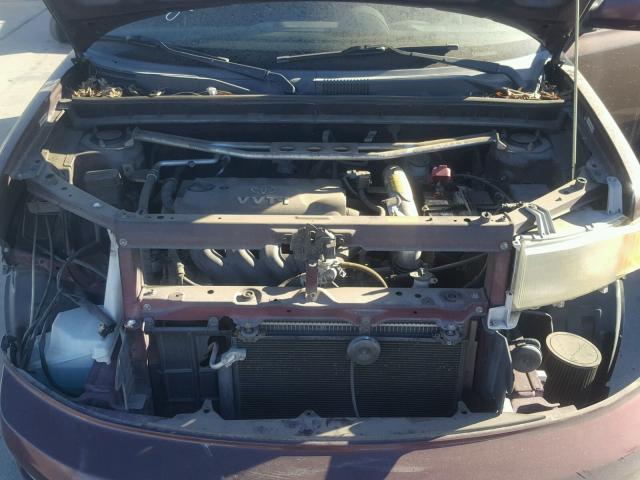 JTLKT334040131763 - 2004 TOYOTA SCION XB Марун фото 7