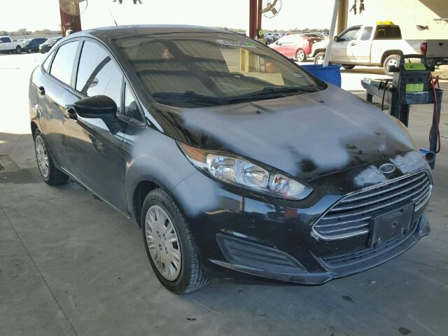 3FADP4AJ1EM222231 - 2014 FORD FIESTA S BLACK photo 1