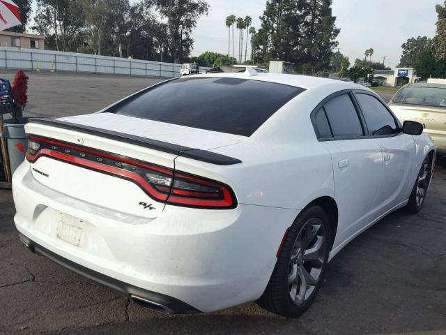 2C3CDXCT8FH915817 - 2015 DODGE CHARGER R/ WHITE photo 4