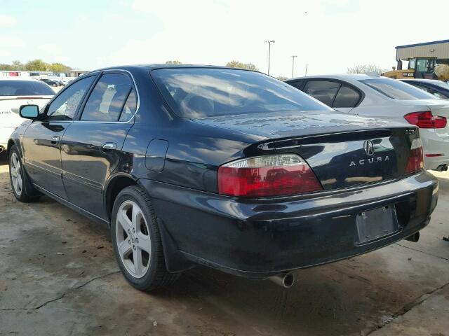 19UUA56843A043426 - 2003 ACURA 3.2TL TYPE BLACK photo 3