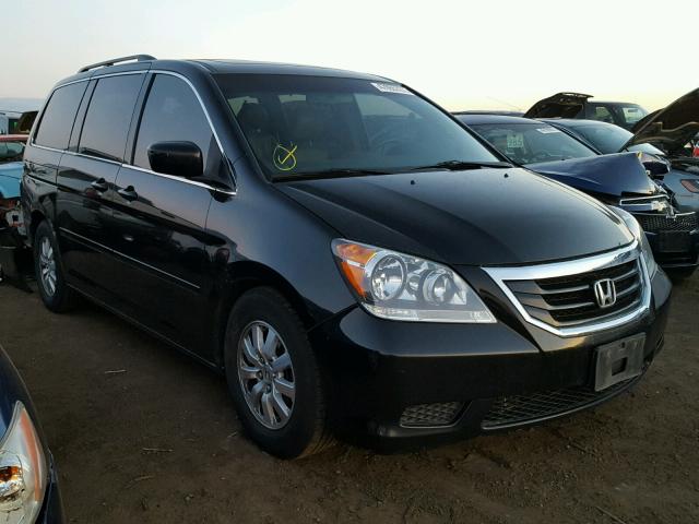 5FNRL3H67AB090162 - 2010 HONDA ODYSSEY EX BLACK photo 1