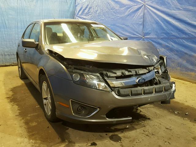 3FAHP0JG5AR285229 - 2010 FORD FUSION SEL GRAY photo 1