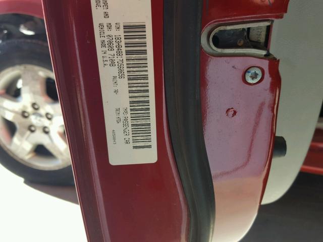 1B3HB48B17D560656 - 2007 DODGE CALIBER SX RED photo 10