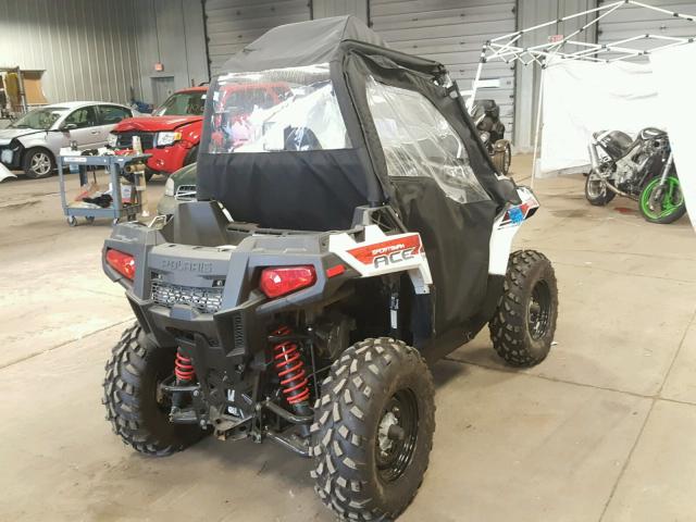 4XABH33A8EA600247 - 2014 POLARIS SPORTSMAN WHITE photo 4