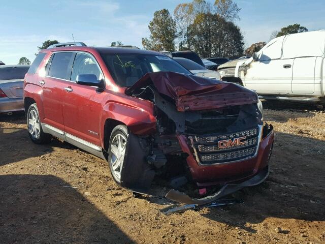 2CTALHEW0A6249631 - 2010 GMC TERRAIN SL RED photo 1