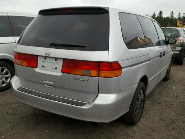 2HKRL18523H010654 - 2003 HONDA ODYSSEY LX SILVER photo 4