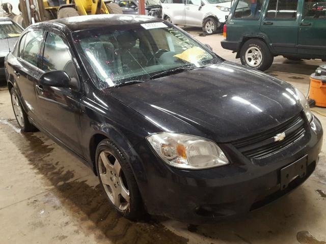 1G1AF5F55A7186428 - 2010 CHEVROLET COBALT 2LT BLACK photo 1