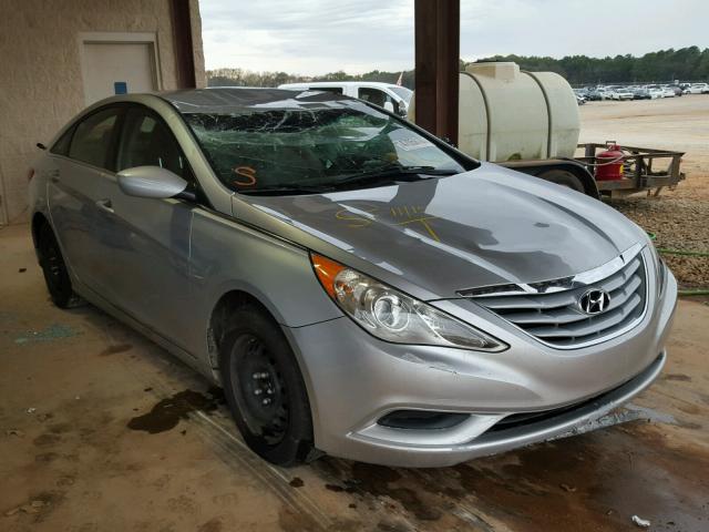 5NPEB4AC7CH333819 - 2012 HYUNDAI SONATA GLS SILVER photo 1