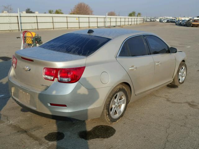 1G11B5SA0DF215603 - 2013 CHEVROLET MALIBU LS GOLD photo 4