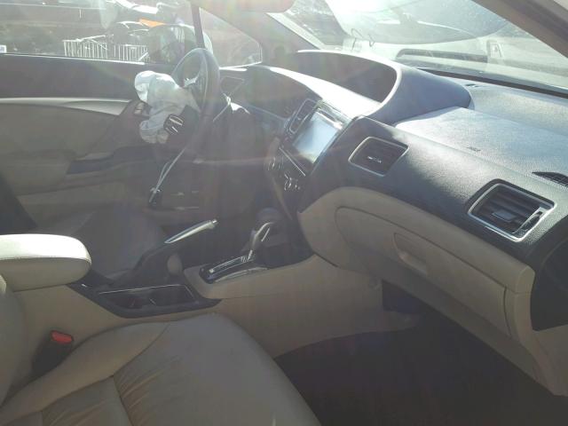 19XFB2F91FE251504 - 2015 HONDA CIVIC EXL 白色 照片 5