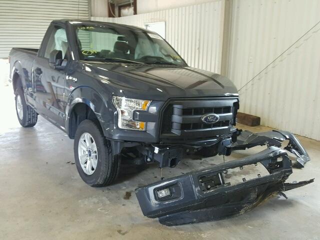 1FTMF1C89GKF37844 - 2016 FORD F150 GRAY photo 1