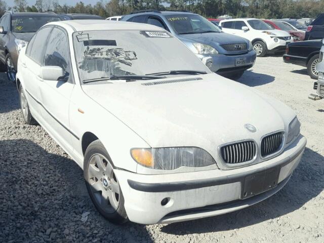 WBAET37425NJ88941 - 2005 BMW 325 I WHITE photo 1