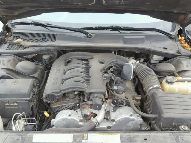 2C3KA53V59H619720 - 2009 CHRYSLER 300 TOURIN BLACK photo 7