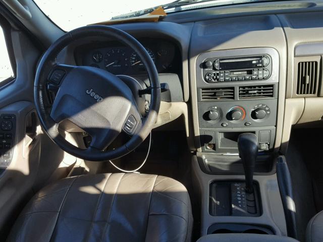 1J4GX48S74C303816 - 2004 JEEP GRAND CHER WHITE photo 9