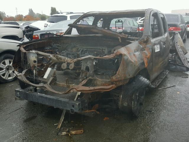 5TFUU4EN9CX033205 - 2012 TOYOTA TACOMA BURN photo 2