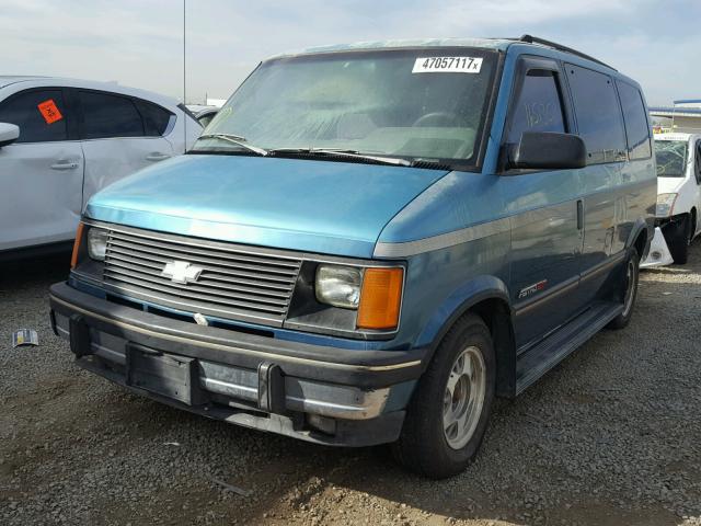 1GNDM19WXPB123331 - 1993 CHEVROLET ASTRO GREEN photo 2