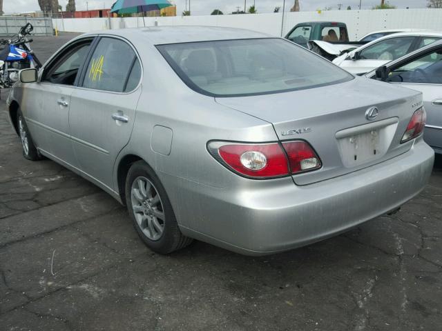 JTHBF30G225029574 - 2002 LEXUS ES 300 GRAY photo 3