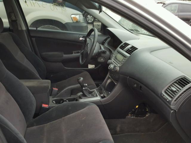 1HGCM55393A105136 - 2003 HONDA ACCORD LX SILVER photo 5