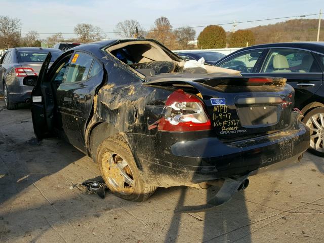 2G2WS522441113867 - 2004 PONTIAC GRAND PRIX BLACK photo 3