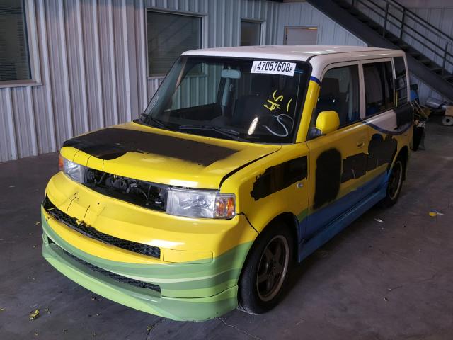 JTLKT324264115321 - 2006 TOYOTA SCION XB Екі түсті фото 2