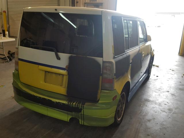 JTLKT324264115321 - 2006 TOYOTA SCION XB Екі түсті фото 4