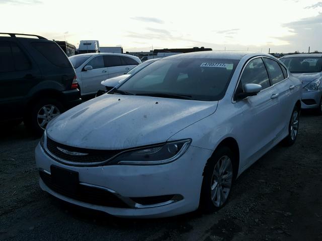 1C3CCCAB3FN739854 - 2015 CHRYSLER 200 LIMITE WHITE photo 2