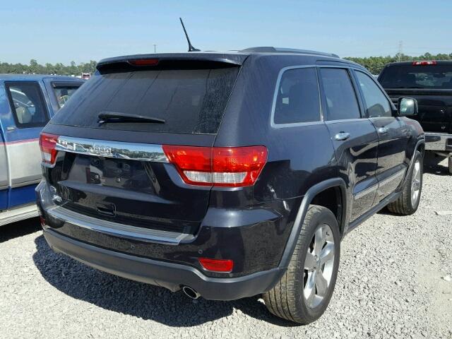 1C4RJECG7DC644884 - 2013 JEEP GRAND CHER BLUE photo 4