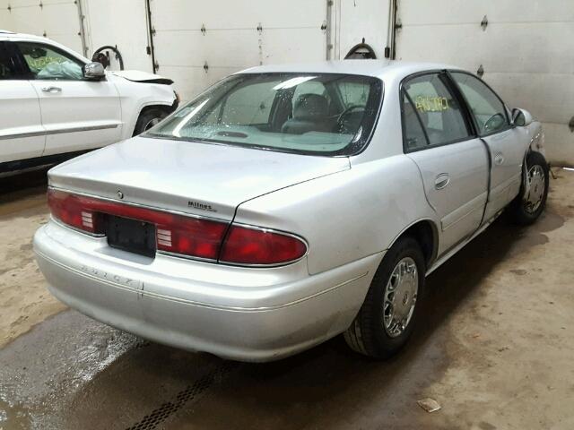 2G4WY55JX21260118 - 2002 BUICK CENTURY LI SILVER photo 4