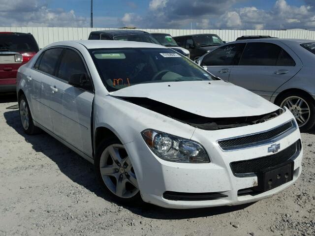 1G1ZB5E11BF120494 - 2011 CHEVROLET MALIBU LS WHITE photo 1