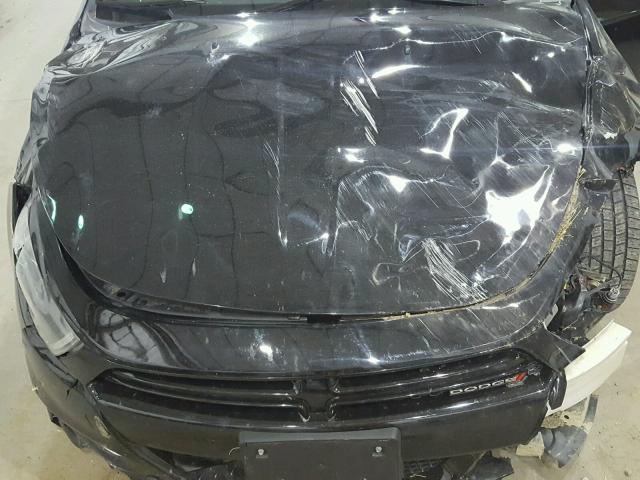 1C3CDFBB9FD404617 - 2015 DODGE DART SXT BLACK photo 7