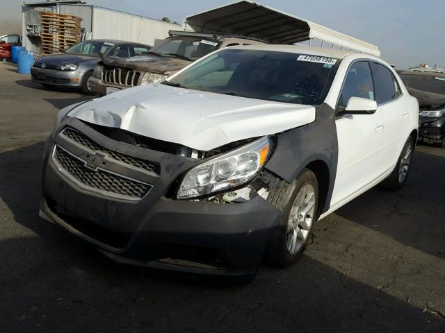 1G11C5SA6DF237151 - 2013 CHEVROLET MALIBU 1LT WHITE photo 2