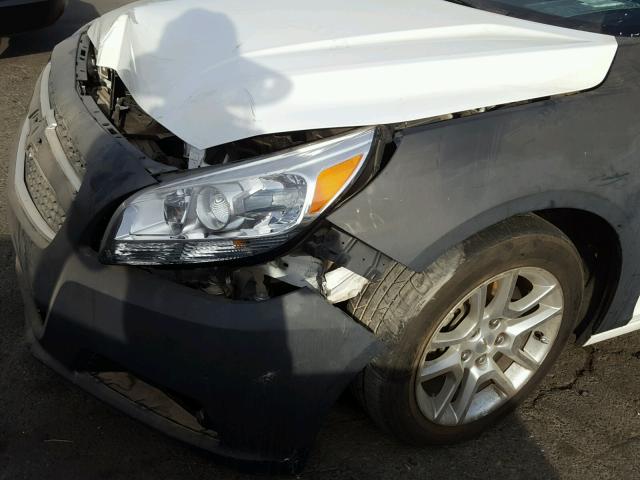 1G11C5SA6DF237151 - 2013 CHEVROLET MALIBU 1LT WHITE photo 9