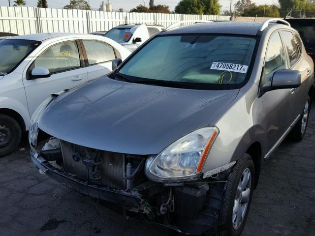 JN8AS5MTXBW159452 - 2011 NISSAN ROGUE S GRAY photo 2