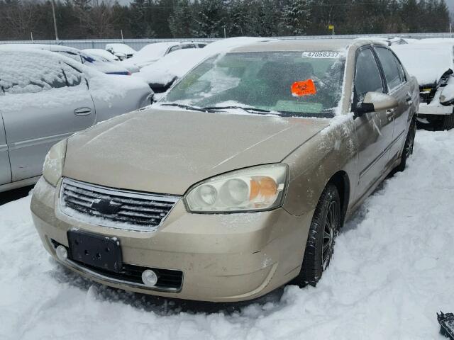 1G1ZT51816F169054 - 2006 CHEVROLET MALIBU LT BEIGE photo 2